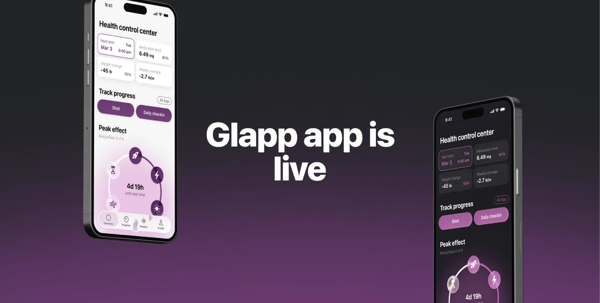 Glapp Launches on iOS: The Smart GLP-1 Tracker